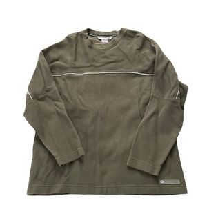 Vintage Men’s Nike Green Pullover Crewneck Sweatshirt